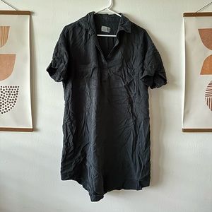 Black/gray collared dress Universal Thread Target size L